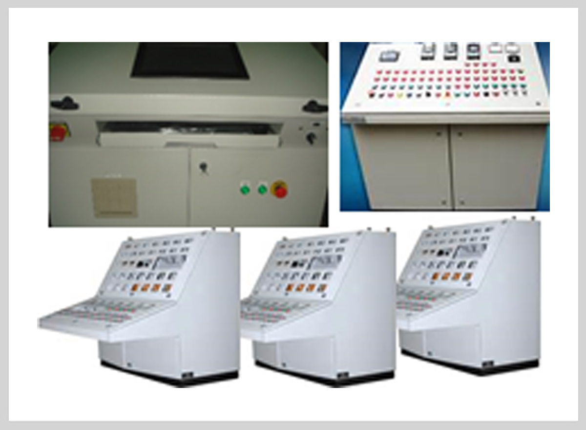 desk type and wall mounted test panel