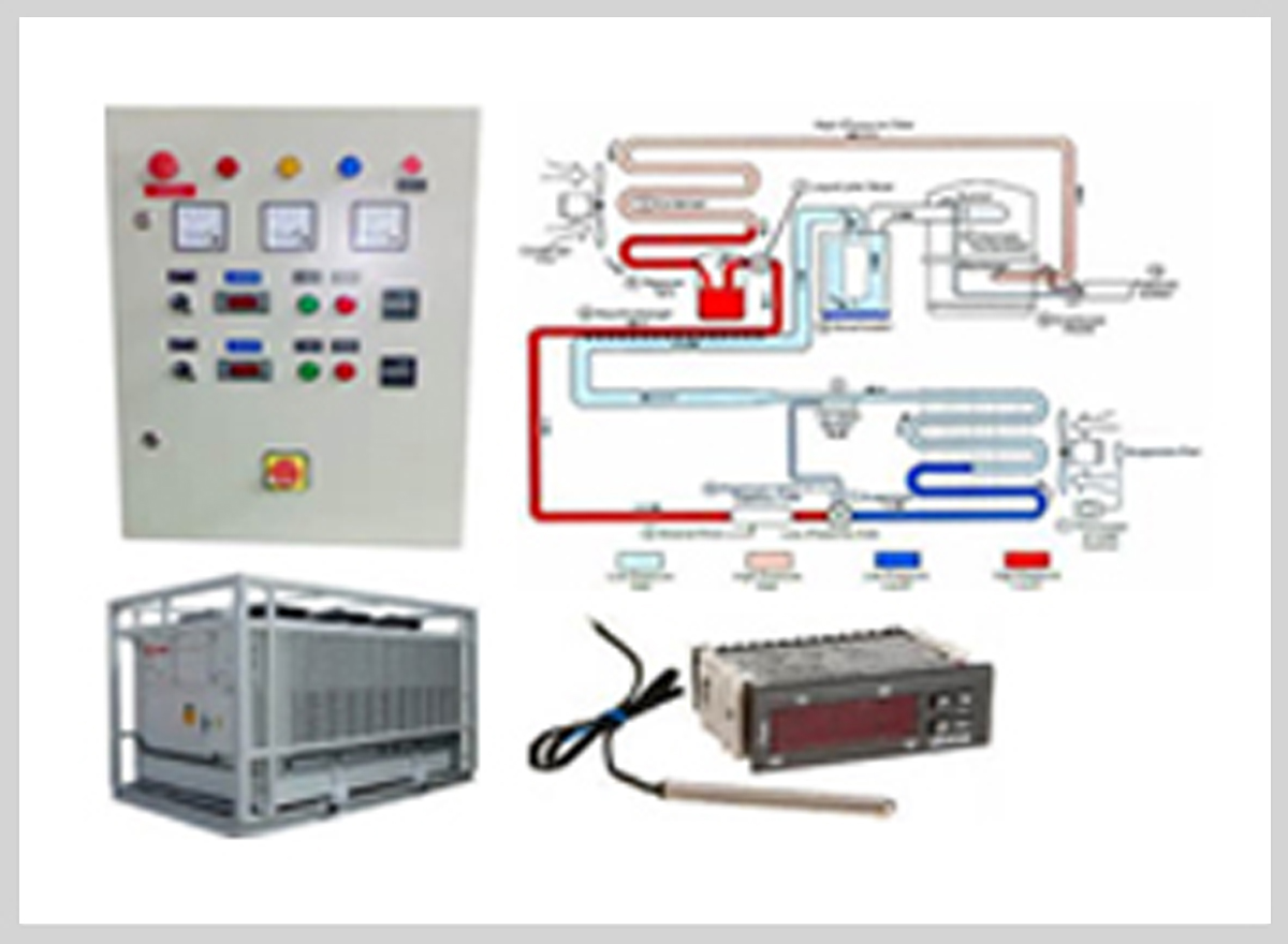 chiller freezer control panel